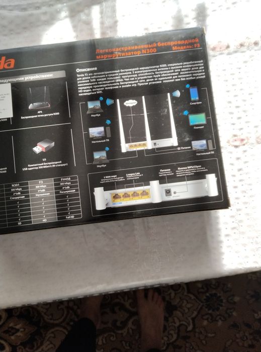 Маршрутизатор Tenba F3.