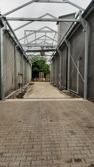 Usługi spawania konstrukcji płoty podesty