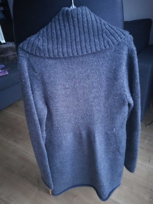 Sweter rozpinany ciążowy + pas ciążowy M / 38