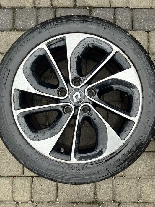 Alufelgi 5x114,3 17 cali Renault Megane Laguna Scenic opony 225/45/17