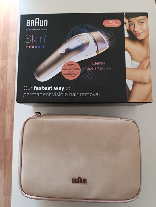 Máquina depiladora luz pulsada Braun
