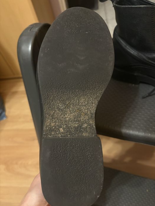 Buty damskie skórzane czarne