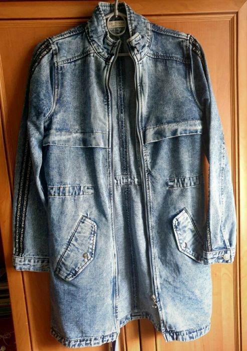 Długa katana Jeansowa