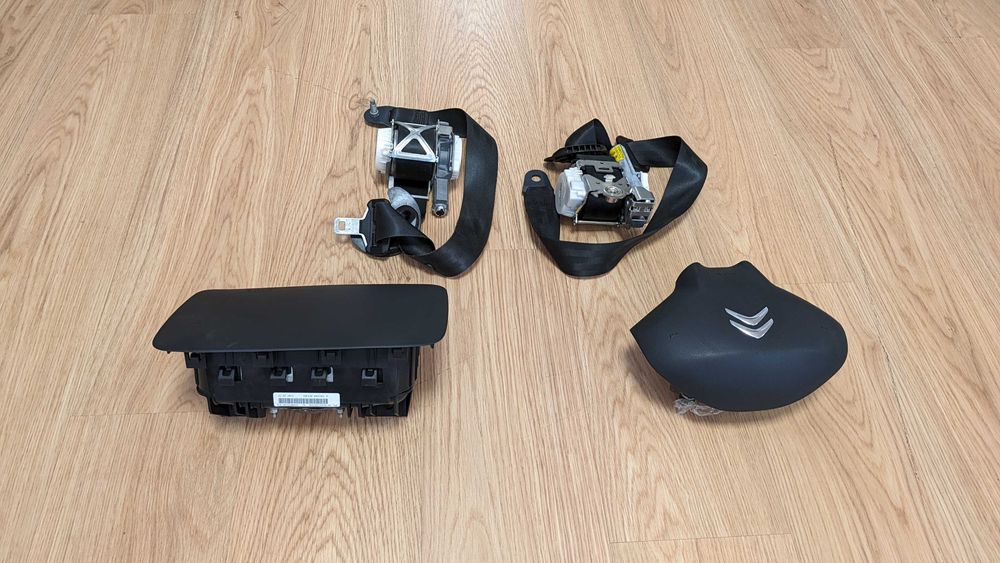 Conjunto Kit Airbags Tablier Citroen C3 2 2009/2016 Tampa Original
