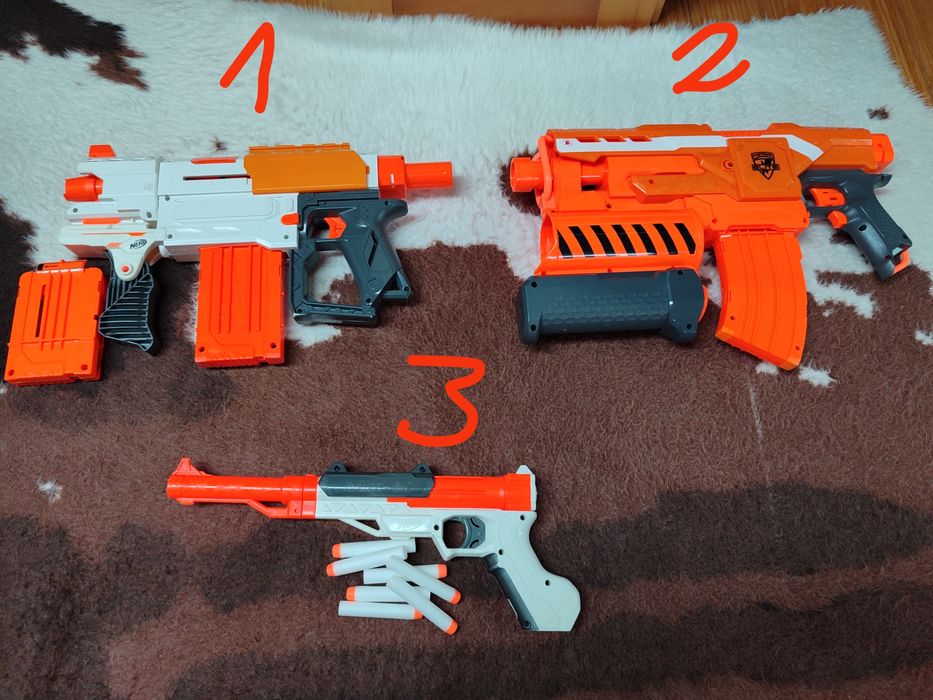 Nerfs novas com balas