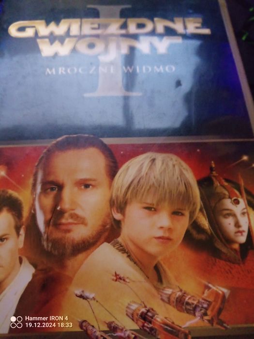 Star Wars Mroczne Widmo VHS