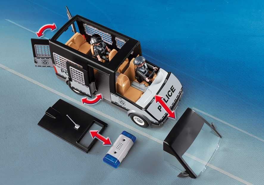 Playmobil  Samochód brygady policyjnej Prezent policja