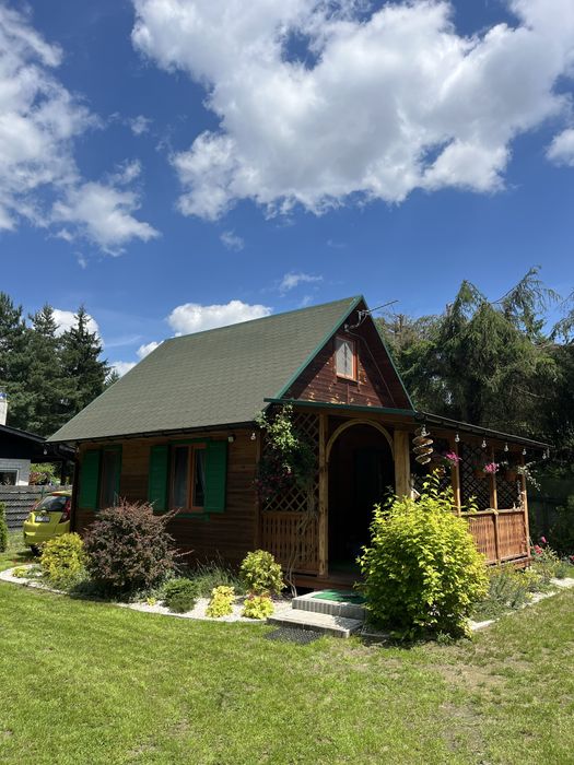 Domek letniskowy nad jeziorem Łukcze