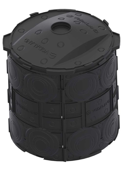 Studnia retencyjno-rozsączająca z pokrywą plastikową