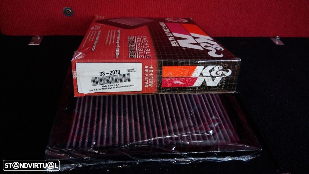 Filtro de ar KN 33-2070 BMW Z4, X3, E39, M3, Serie I