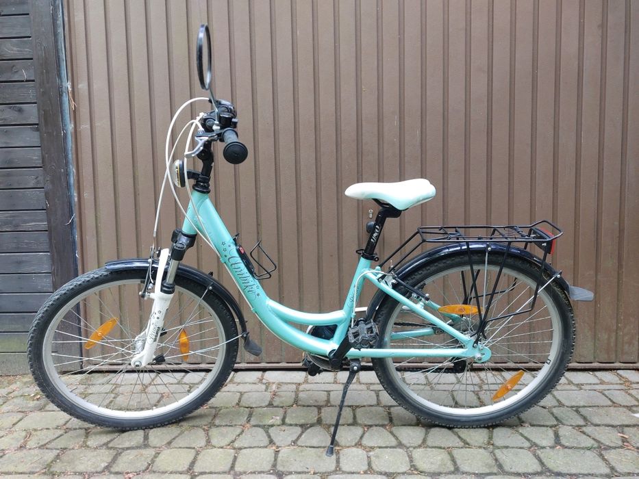 Rower unibike princess dla dziewczynki kola 24"