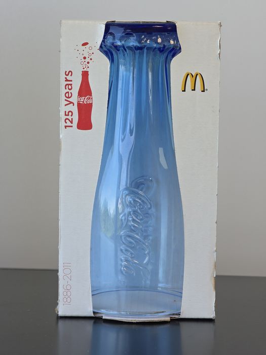 Пошкоджене пакування! Склянка McDonald's Кока-Кола. 125 років компанії Сoca-Cola. Лімітована серія.