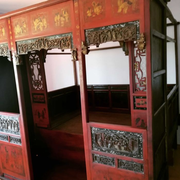 Cama Chinesa Antiga