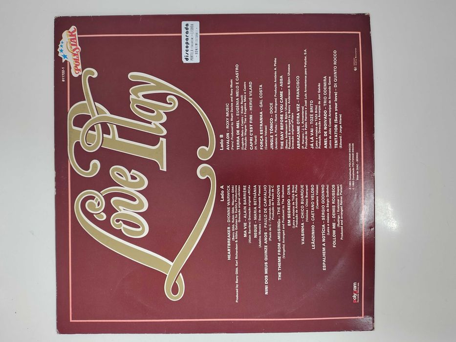 LP Vinil Love Play