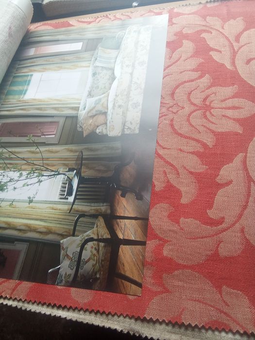 Catálogo de amostras tecidos Linwood Marlborough!