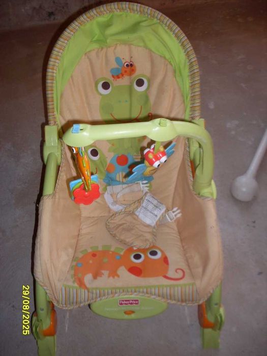 leżaczek bujaczek fotelik Fisher Prince