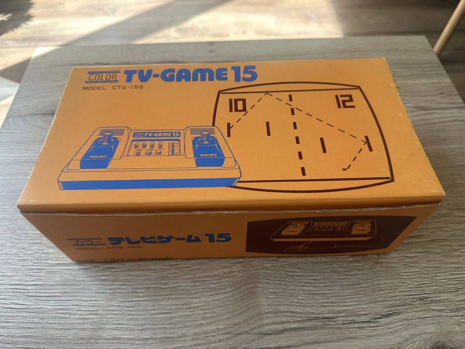 Konsola Nintendo TV-Game 15 z 1977 roku - komplet w stanie BDB