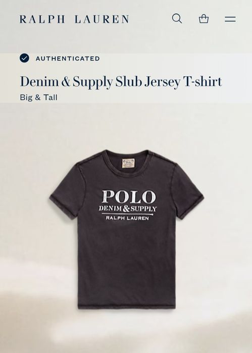 Футболка Polo Ralph Lauren denim supply