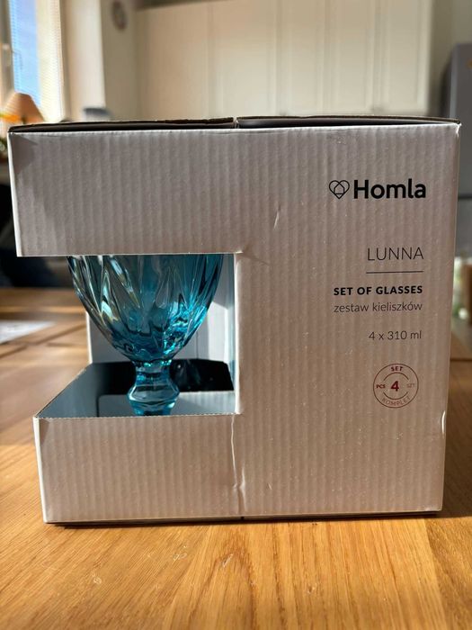 Zestaw szklanek i kieliszków HOMLA LUNNA