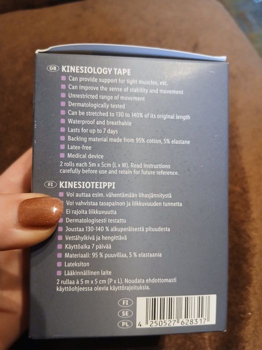 Tasmy kinezjologiczne Sensiplast