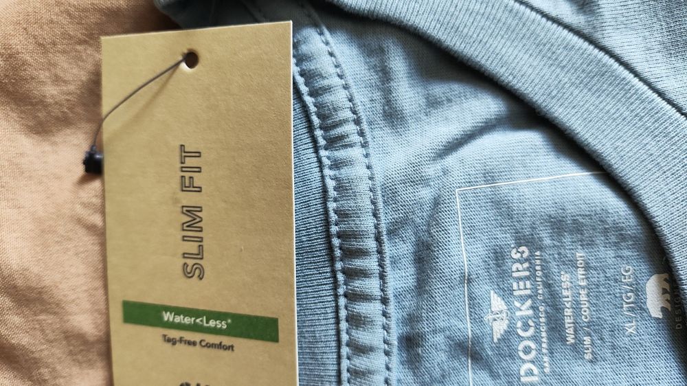 Dockers od Levi's błękitny t-shirt rozm XL