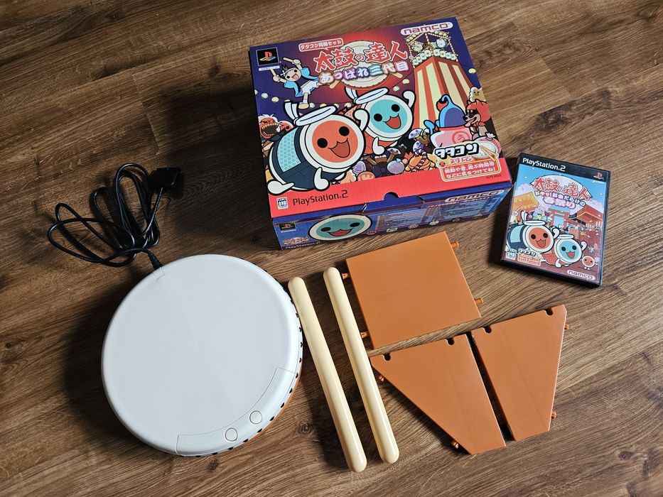 Gra Playstation 2 taiko no tatsujin bębenki ps2 sprawne