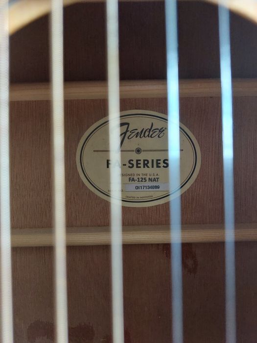 Gitara Akustyczna Fender + Pokrowiec