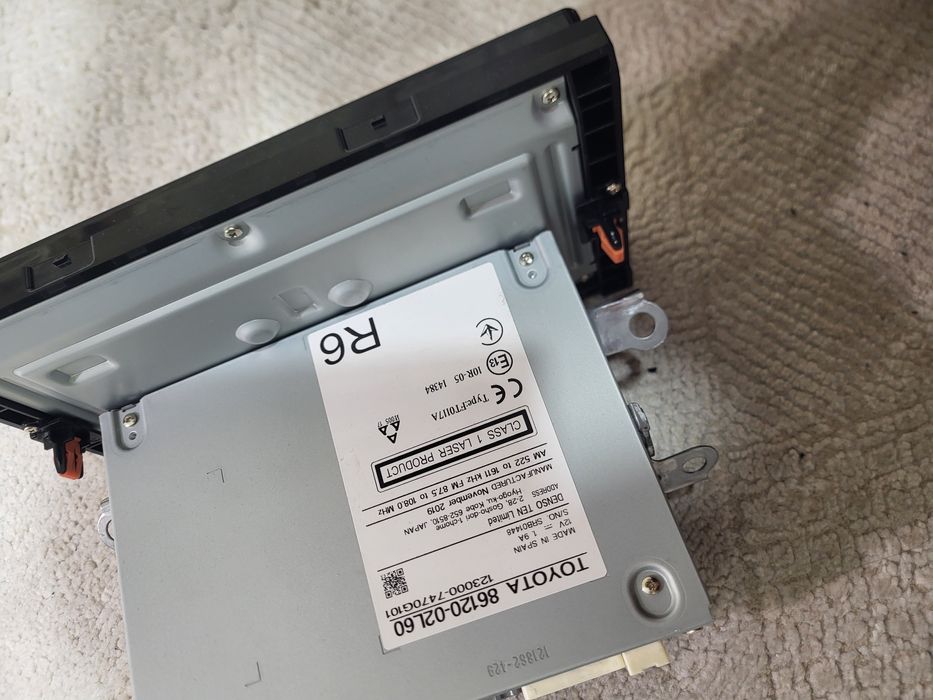 Оригінальна магнітола 86120-02L60 на Toyota Corolla 2019