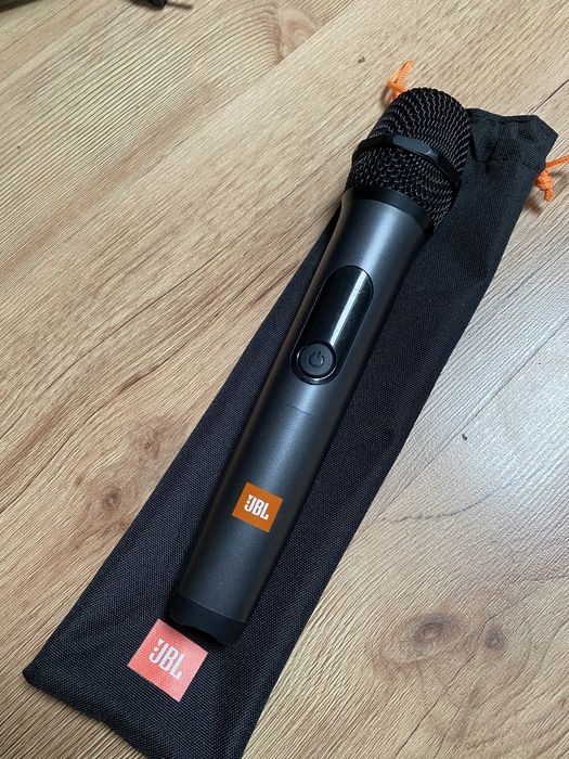 JBL PartyBox On-The-Go z mikrofonem Party Box Mikrofon Karaoke Głośnik