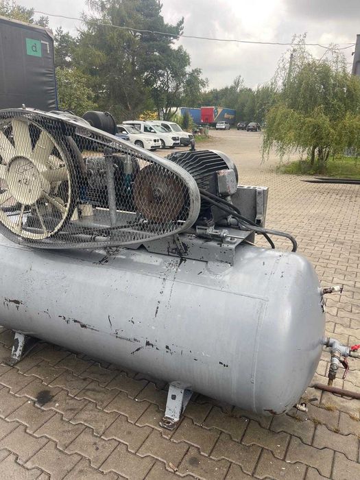 Sprężarka kompresor 1000L przemysłowy zamiana