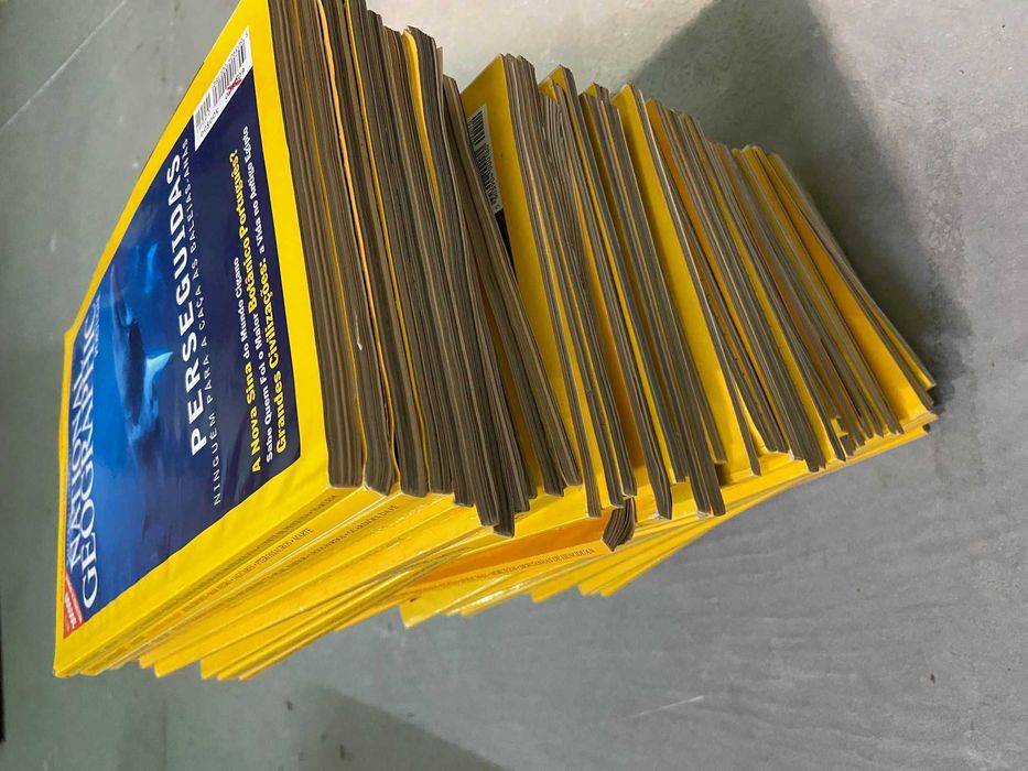 Revistas National Geographic para doar  (números soltos)