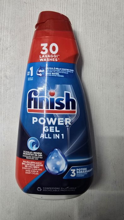 Гель для посудомийної машини Finish ALL IIN 1.600мл.