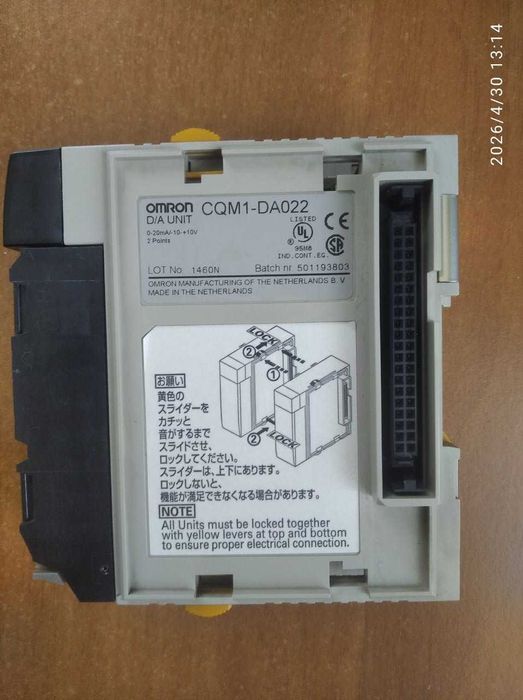 Модуль розширення входів Omron CQM1-TC001, OD212, DA022, AD042