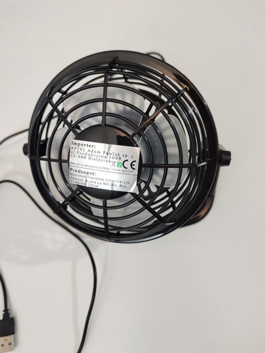 Wiatrak na USB K363 AK35C duży