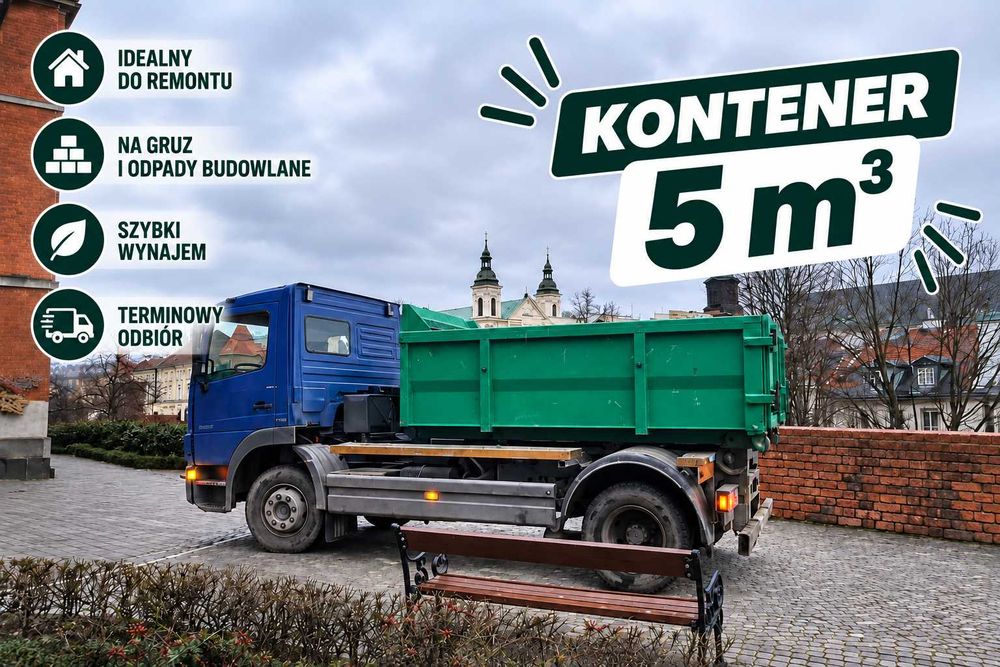 Wywóz Gruzu Śmieci Odpadów Remontowych Budowlanych Wynajem Kontenerów WORKI BIG BAG Sulejówek