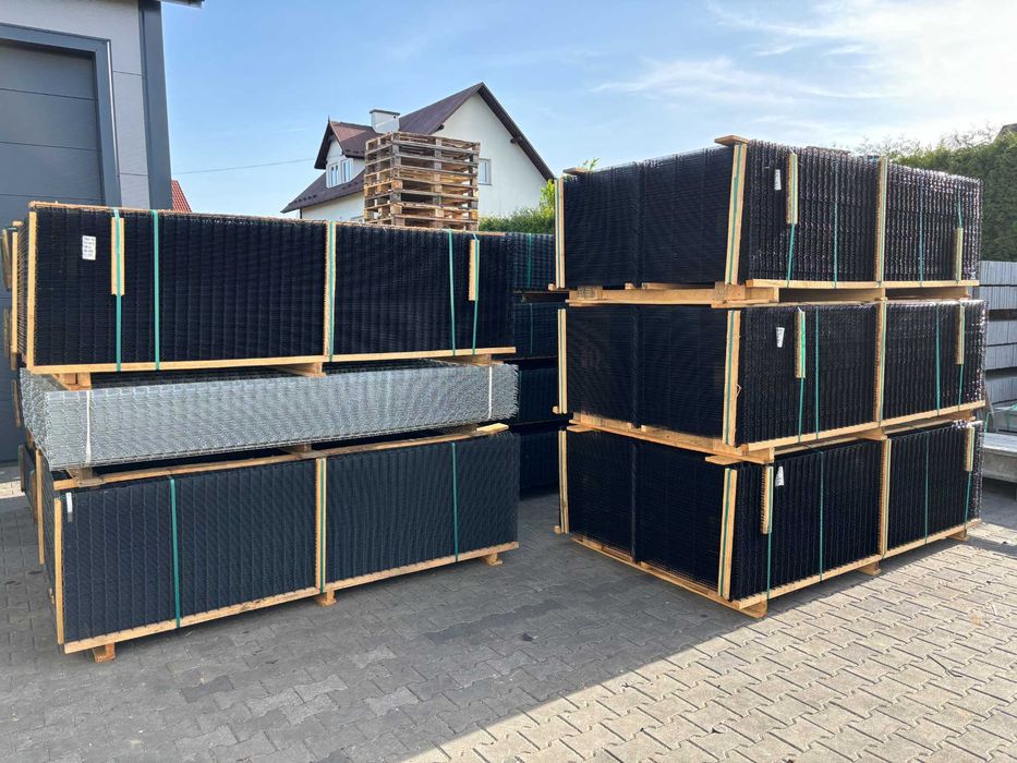 Ogrodzenie Panelowe 3D panel DOSTAWA podmurówka Bramy Furtki Słupki