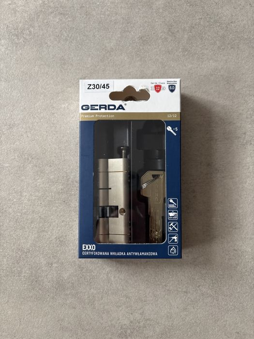 Wkładka Gerda zębatka Z30/45