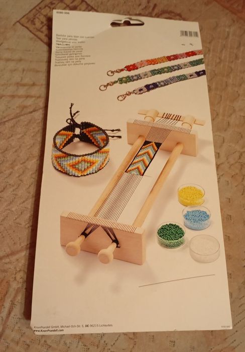 Верстат-п'яльце для плетіння бісеру