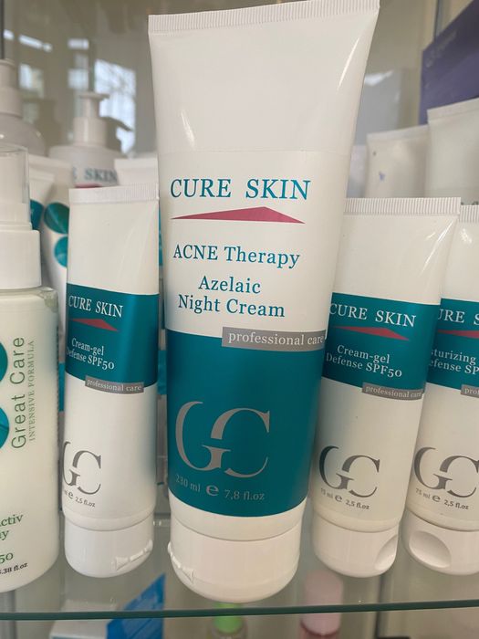 Азелеїновий нічний крем розлив при Акне лікувальний 20% Cure Skin