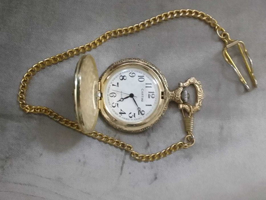 Bonita coleção de 6 relógios de bolso