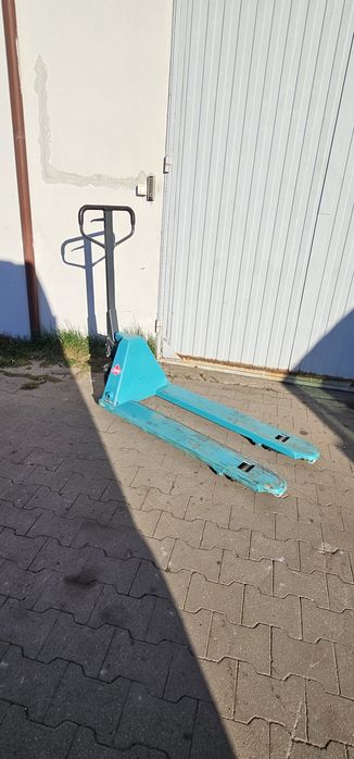 Wózek paletowy paleciak reczny Jungheinrich z jazdą boczną