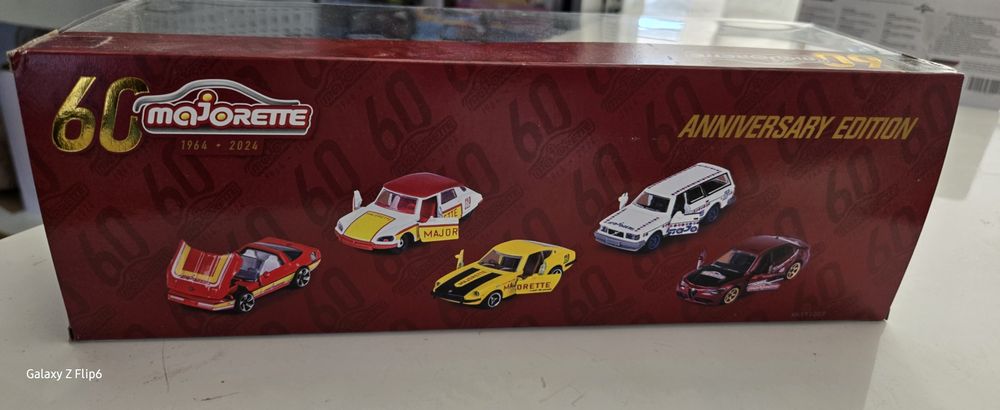 Majorette edição de aniversário, diecast, Miniatura para colecionar