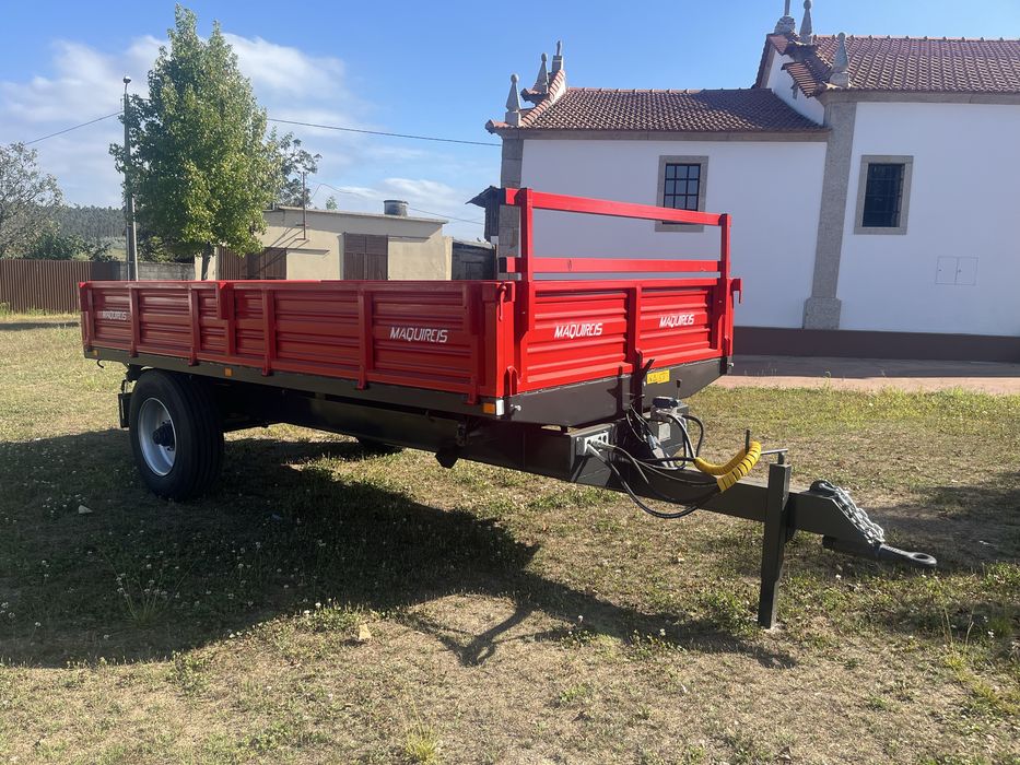 Reboque agricola tribasculante 7t