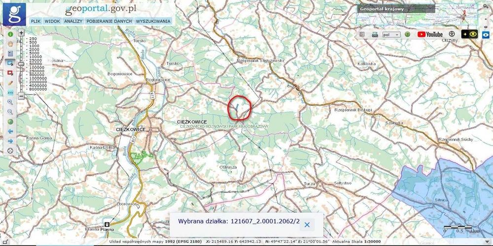 Działka 10a budowlana widokowa bez pośredników