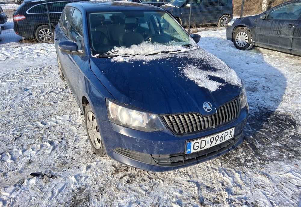 Skoda Fabia III kombi 2018 rok 1,0mpi LPG 165 tys km uszkodzony