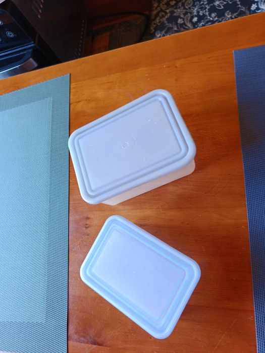 Dwa pojemniki plastikowe po 5 zl