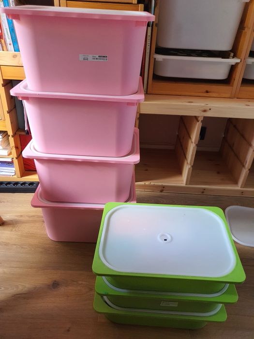2 Regały Schodki Ikea Trofast