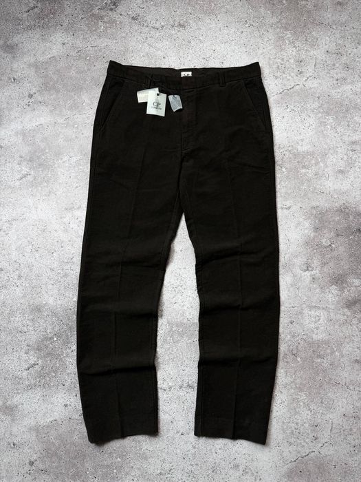 NEW! C.P. Company rare 2002 vintage oldmoney brown chino pants штани чоловічі брюки велюр