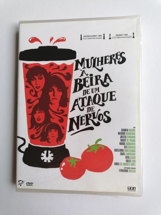 Dvd Mulheres à beira de um ataque de nervos de Pedro Almodóvar, selado