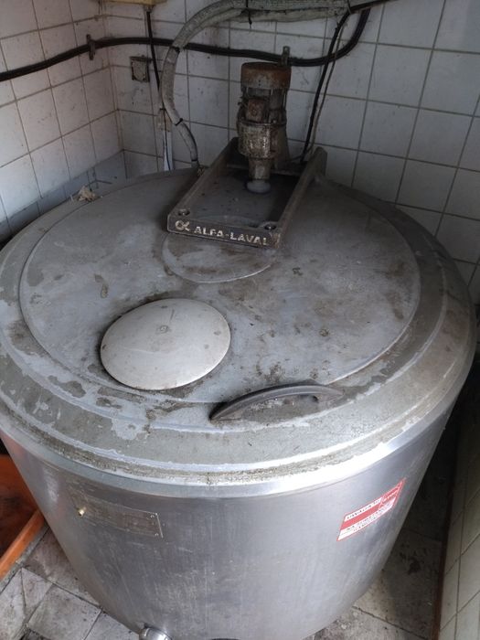 zbiornik do mleka 500l Alfa -laval